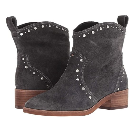 Dolce Vita Shoes - Dolce Vita Tobin Studded Suede Ankle Boot NEW